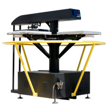 Xinhong FJXHB5-1 четыре вокзала ткань печатная машина давления жары для продажи